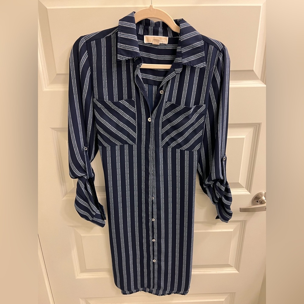 MICHAEL Michael Kors striped dress